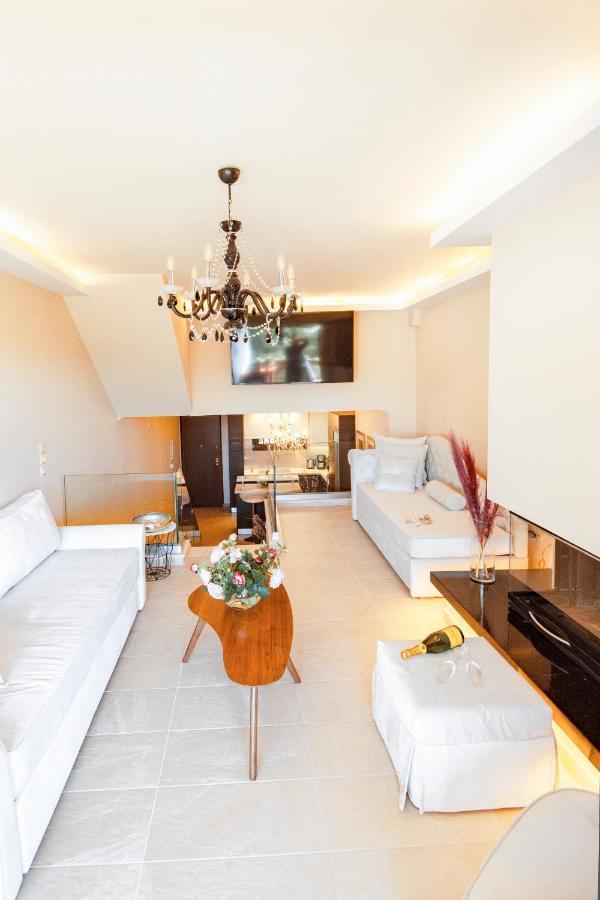 Ninos Luxury Apartment Corfu  Bagian luar foto