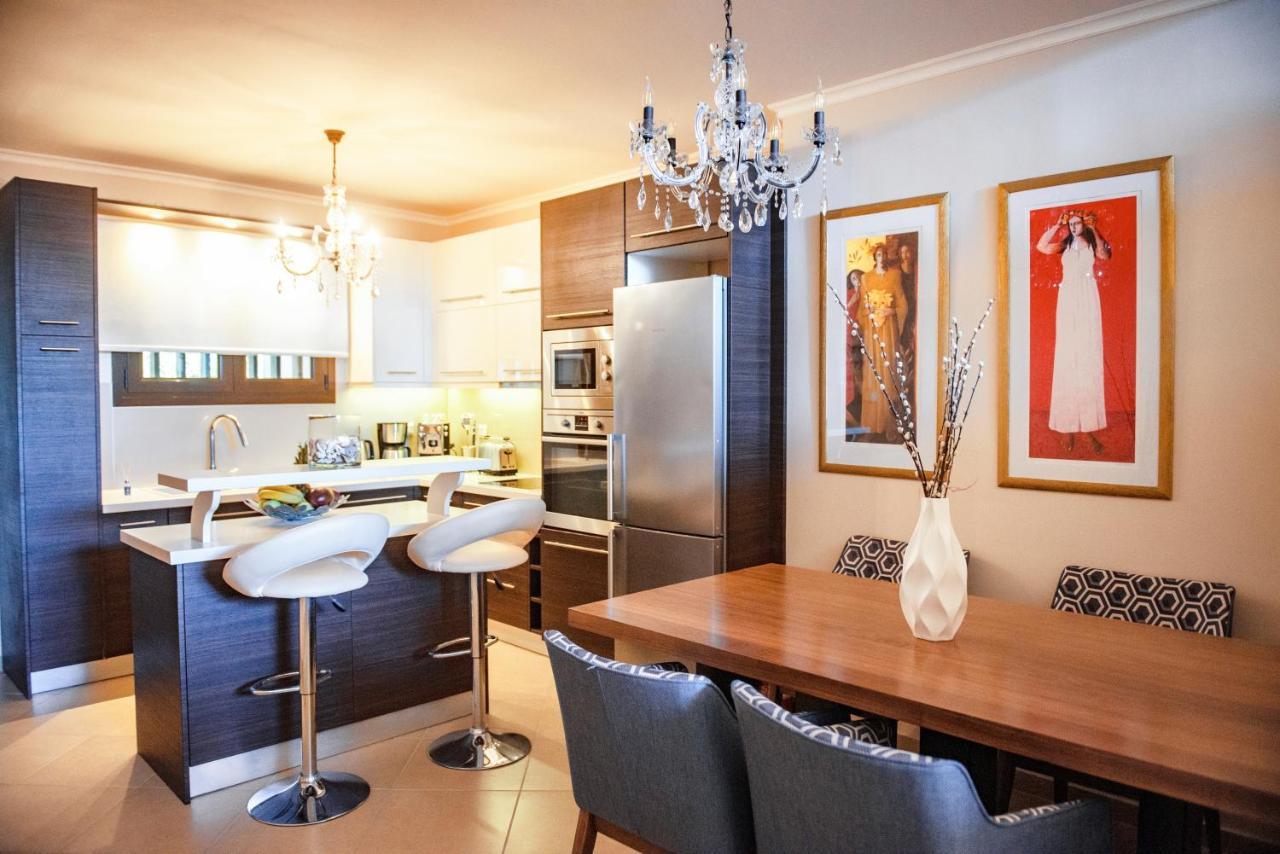 Ninos Luxury Apartment Corfu  Bagian luar foto