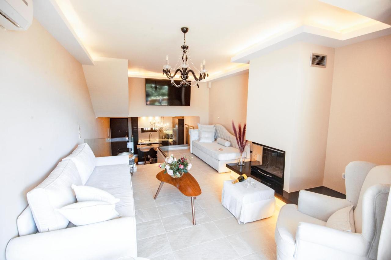 Ninos Luxury Apartment Corfu  Bagian luar foto